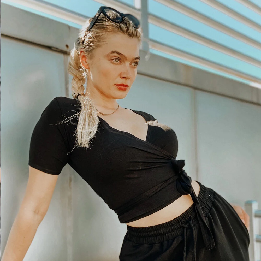 MIAKODA WRAP TOP